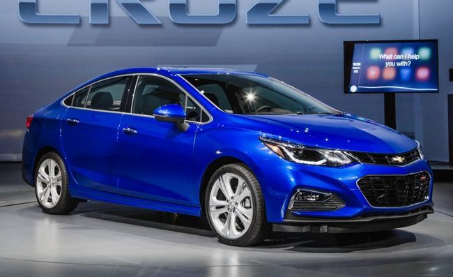 Chevrolet cruze 2016 - les ventes aux États-Unis et le Canada va commencer au début de l'année prochaine Photo