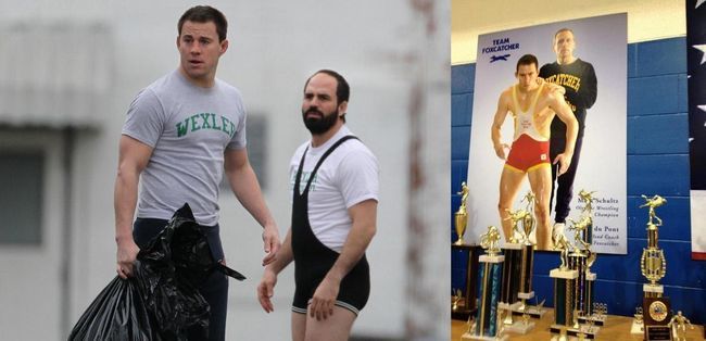 Exclusive - Channing Tatum et Mark Ruffalo On The Set Of'Foxcatcher'