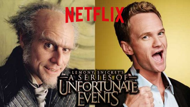 Une série d'événements malheureux Neil Patrick Harris Netflix
