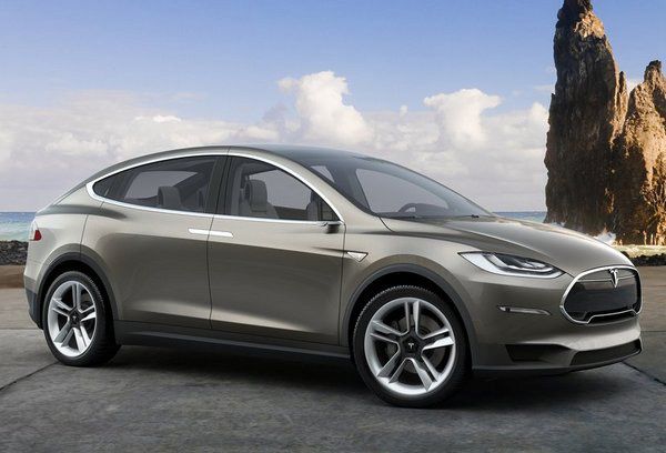 Tesla modèle x multisegment sera publié au plus tôt le troisième trimestre de 2015 Photo