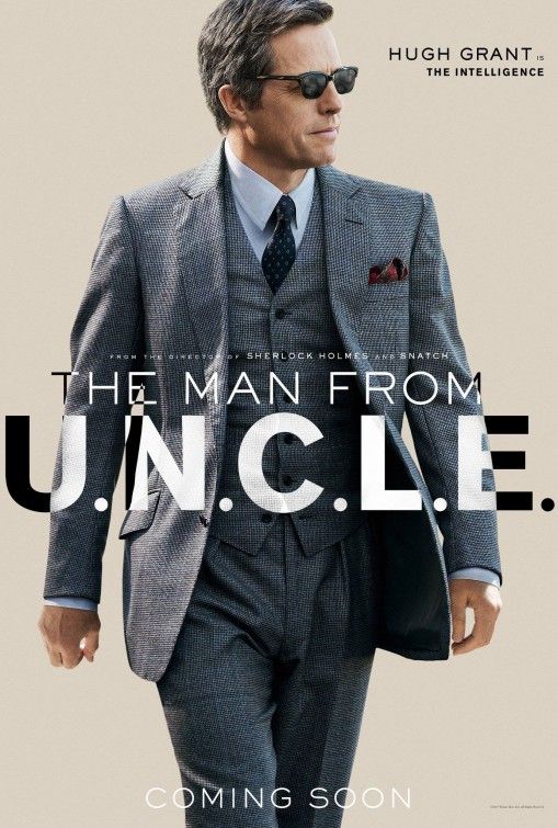 L'homme de l'affiche de UNCLE Hugh Grant Le Inteliigence IMAX