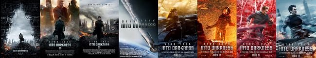 Star Trek Into Darkness 8 affiche bannière